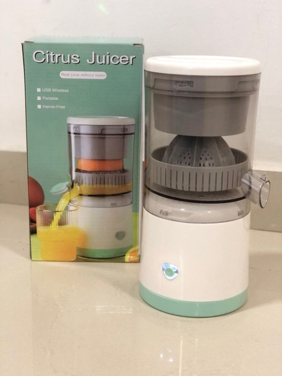 Exprimidor Eléctrico Recargable para jugos
