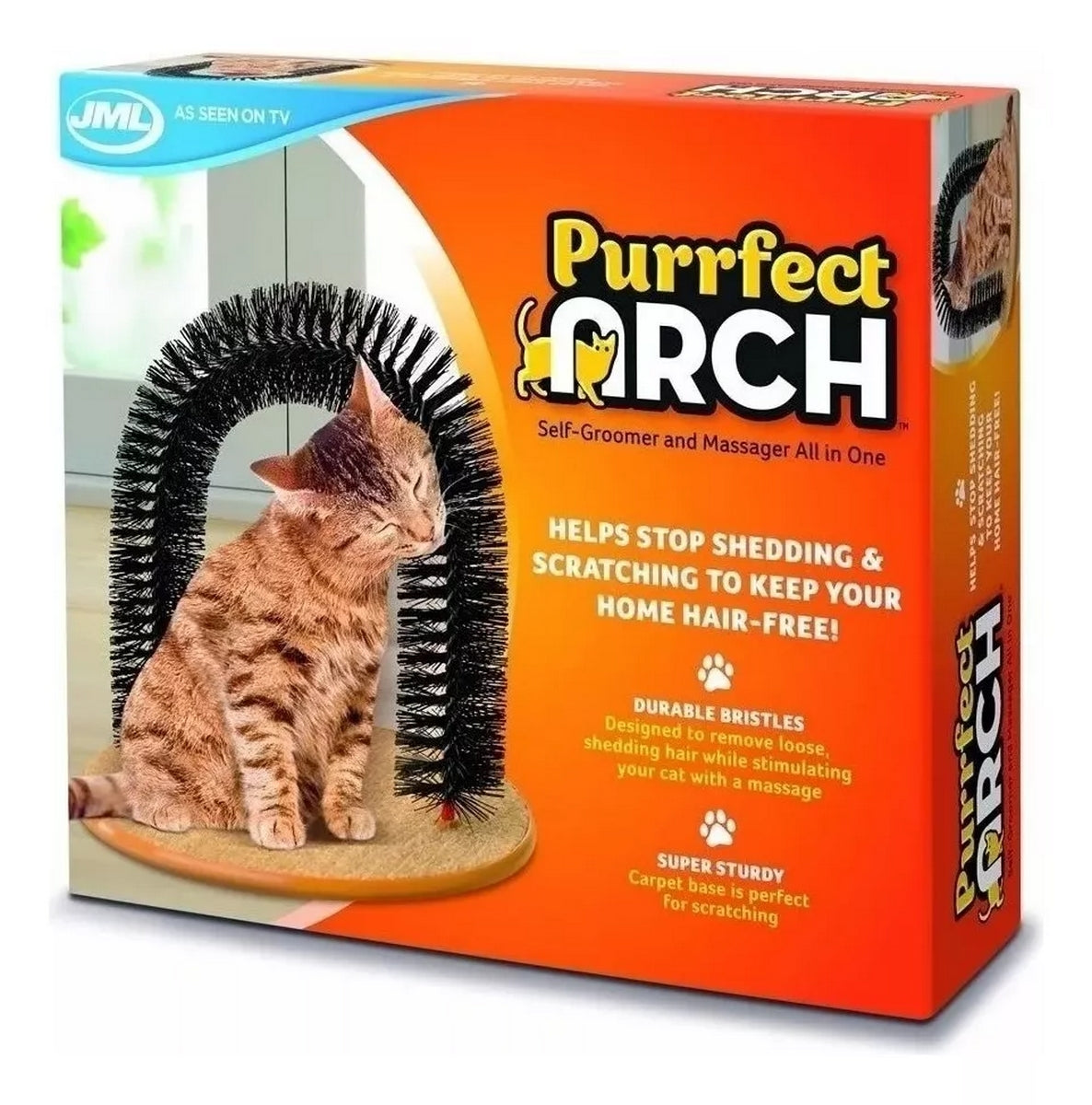 Arco Masajeador Y Rascador Para Gatos