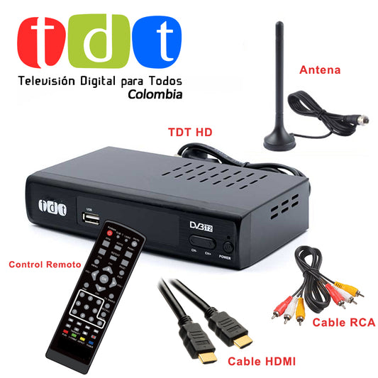 Decodificador Tdt Sintonizador De Televisión