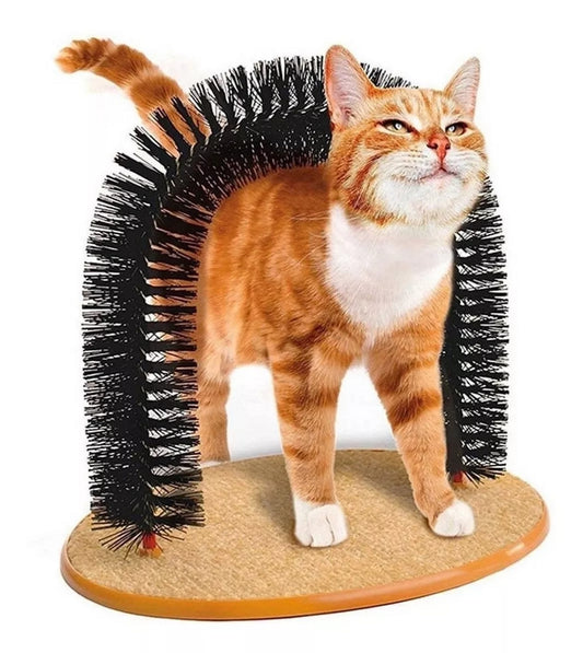 Arco Masajeador Y Rascador Para Gatos